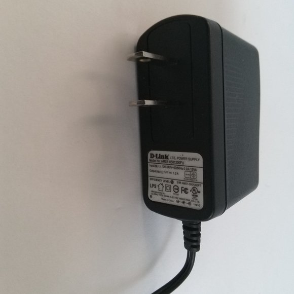 Genuine D-Link AMS1-0501200FU Wall Power Supply Adapter 5V 1.2A #9 - Picture 2 of 5